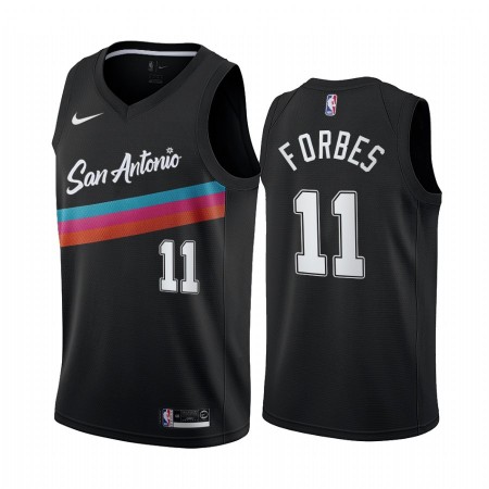 Canotte Uomo San Antonio Spurs Bryn Forbes 11 2020-21 City Edition Swingman